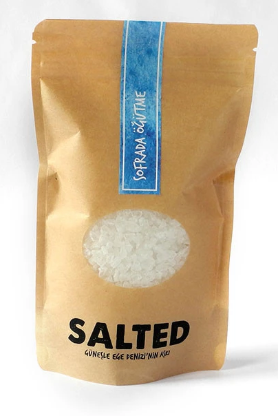 Salted Table grinding salt